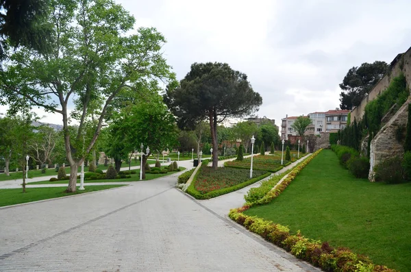 Gyönyörű Táj Ezen Környéken Yildiz Park Itt Isztambul Törökország — Stock Fotó