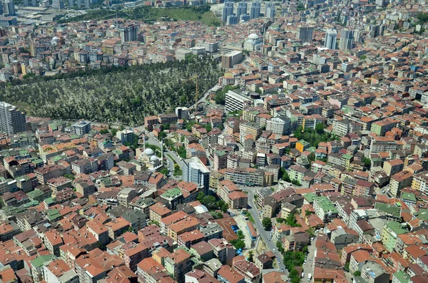 Вид Стамбул Самого Большого Небоскреба Сапфир Тауэр Турция Вид Сверху — стоковое фото
