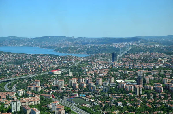 Istanbul City View Largest Skyscraper Sapphire Tower Turquie Vue Dessus Photos De Stock Libres De Droits