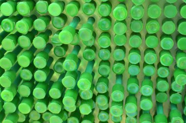 Yeşil plastik düğme arka plan / doku. Doku mozaik. Derma kuvvetler. Arka plan