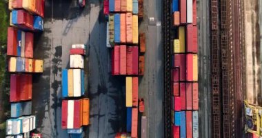 kap içinde havadan görünümü