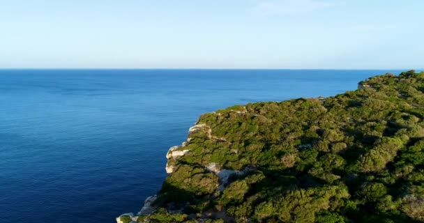 Κλιφ Στην Ισπανική Ακτή — Αρχείο Βίντεο