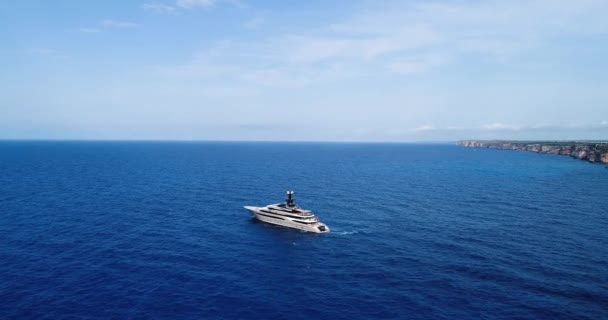 地中海のヨット — ストック動画