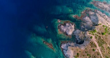 İspanyol Sahil havadan görünümü