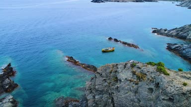 İspanyol Sahil havadan görünümü