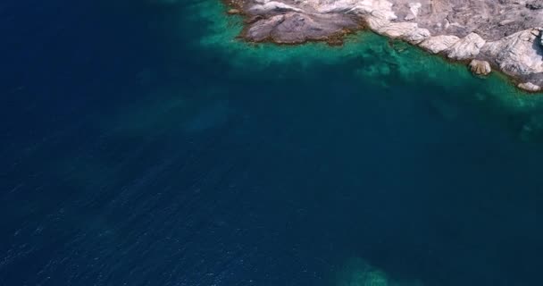 Aerial View Spanish Coast — Stock Video