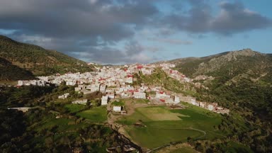 Moulay hava görünümünde, Fas