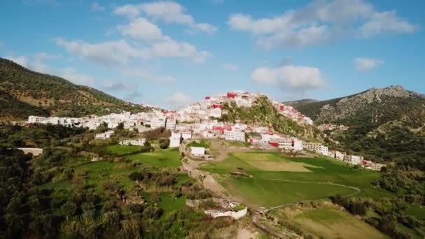 Moulay Dalam Pandangan Udara Maroko — Stok Video