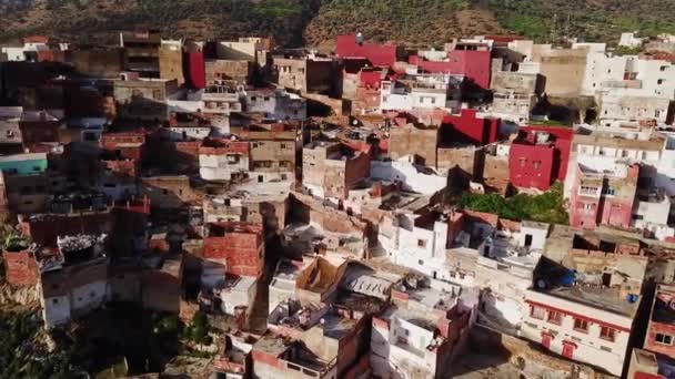 Moulay Luchtfoto Marokko — Stockvideo