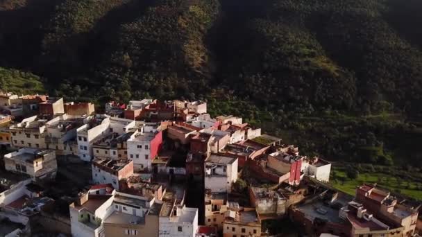 Moulay Στην Αεροφωτογραφία Μαρόκο — Αρχείο Βίντεο