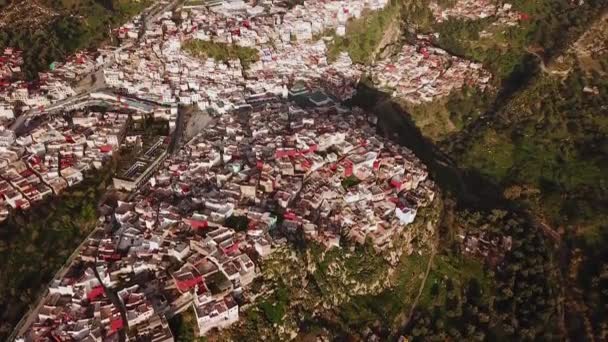 Moulay Vista Aérea Marrocos — Vídeo de Stock