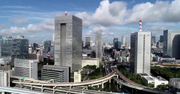 东京海湾的航景 — 图库视频影像