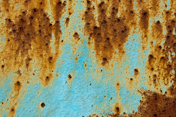 Dark Worn Rusty Metal Texture Background — Stock Photo, Image
