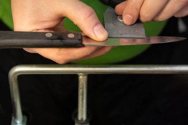 Keskinleştirme açısı bıçaklıklı ayarı
