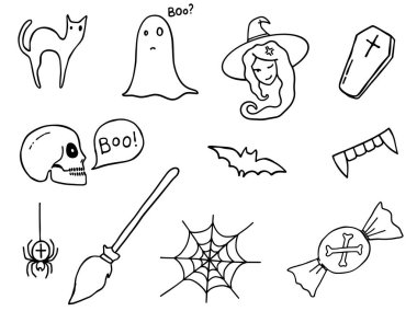 Helloween anahat ürkütücü unsurların kümesi.