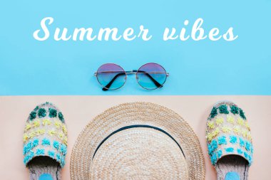 Ayakkabılarla ile yaz flatay