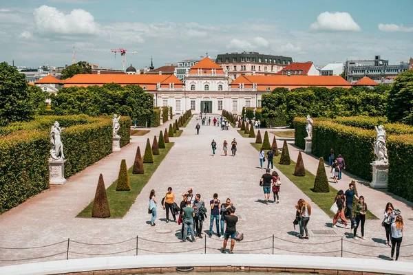 Alt Belvedere Sarayı Viyana, Avusturya — Stok fotoğraf