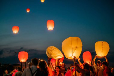 Sky lantern Festivali