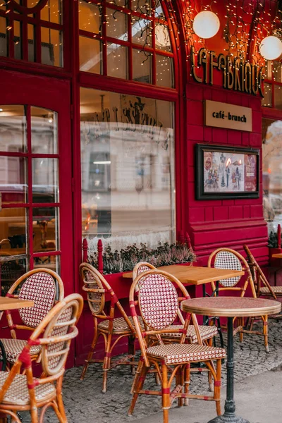 Café de estilo francés — Foto de Stock