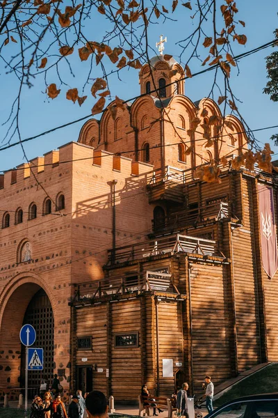Золоті ворота Київ — стокове фото