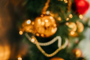 Bulanık Noel arkaplanı