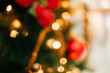 Bulanık Noel arkaplanı