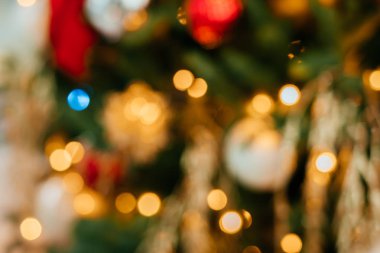 Bulanık Noel arkaplanı