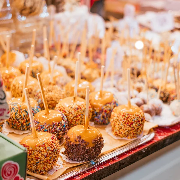 Christmas candy apples