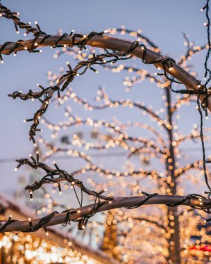 Bulanık Noel arkaplanı