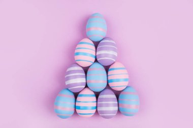 Paskalya yumurta flatlay