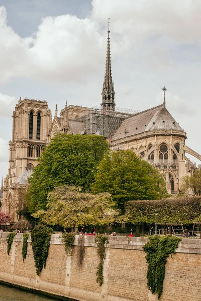 Catedral Notre-Dame de Paris — Fotografia de Stock