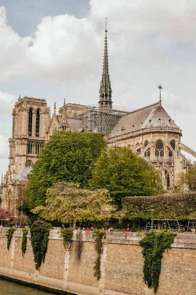 Catedral de Notre-Dame de Paris — Foto de Stock