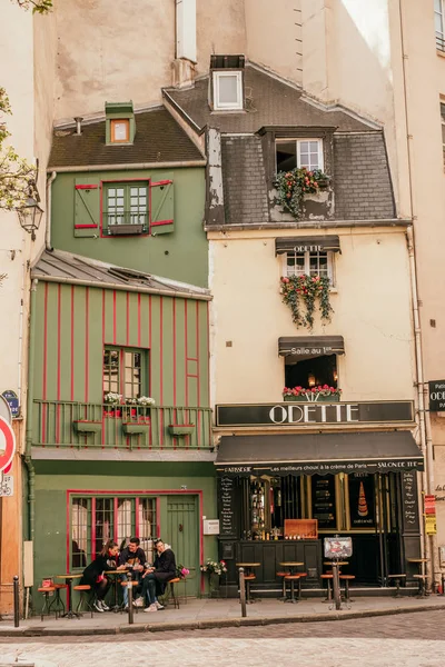 Café francês terraço — Fotografia de Stock