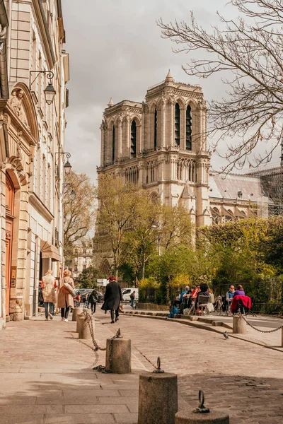 Catedral Notre-Dame de Paris — Fotografia de Stock