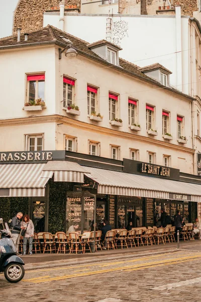 Café francês terraço — Fotografia de Stock