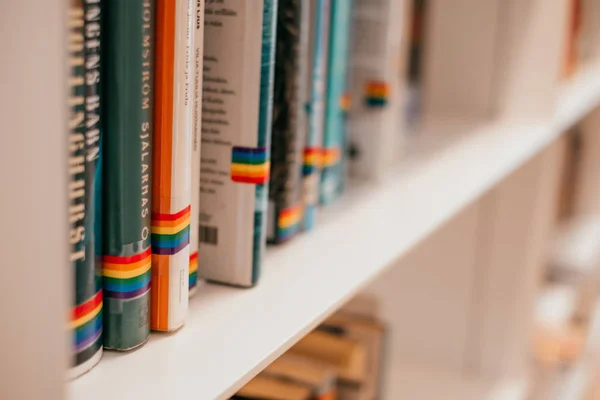 Libros de sensibilización LGBTQ — Foto de Stock