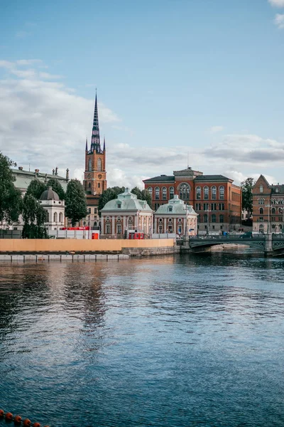 Gród w Sztokholmie — Zdjęcie stockowe