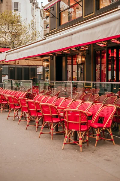 Fransız kafe terası — Stok fotoğraf