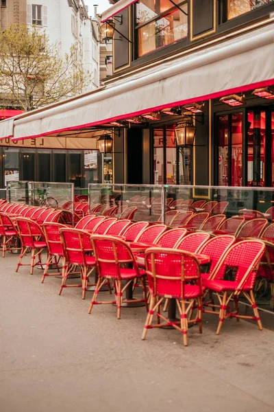 Café francés terraza — Foto de Stock