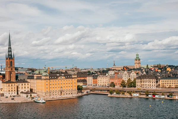 Stadtbild von Stockholm — Stockfoto