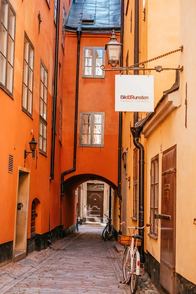 Antiguas calles de Estocolmo —  Fotos de Stock