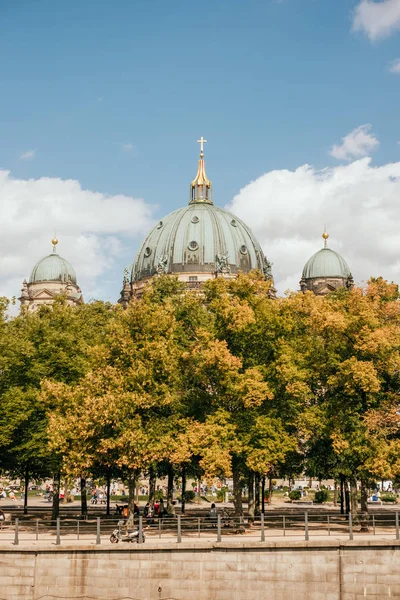 Πρόσοψη Berliner Dom — Φωτογραφία Αρχείου