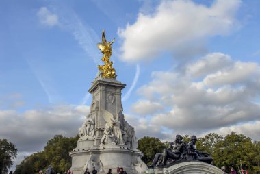 Londra, İngiltere, 30 Ekim 2012: Kraliçe Victoria Anıtı