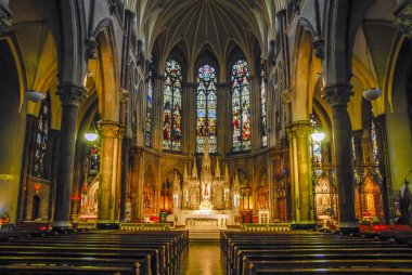 Dublin, İrlanda, 24 Ekim 2012: St Augustine ve St. John Catho