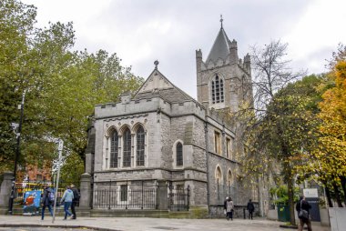 Dublin, İrlanda, 24 Ekim 2012: Trinity Kilisesi