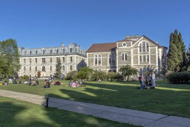 Istanbul, Türkiye, 28 Nisan 2018: Boğaziçi Üniversitesi