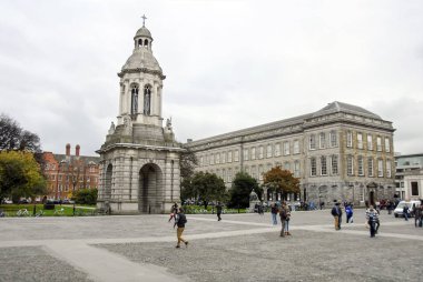 Dublin, İrlanda, 27 Ekim 2012: Trinity College Üniversitesi 