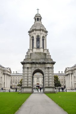 Dublin, İrlanda, 27 Ekim 2012: Trinity College Üniversitesi 