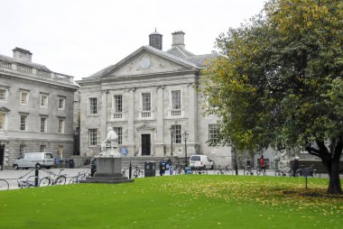 Dublin, İrlanda, 27 Ekim 2012: Trinity College Üniversitesi 