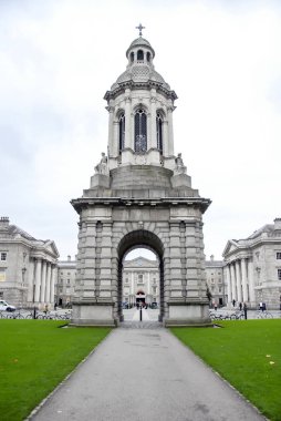 Dublin, İrlanda, 27 Ekim 2012: Trinity College Üniversitesi 